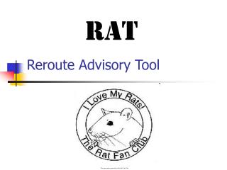 Reroute Advisory Tool