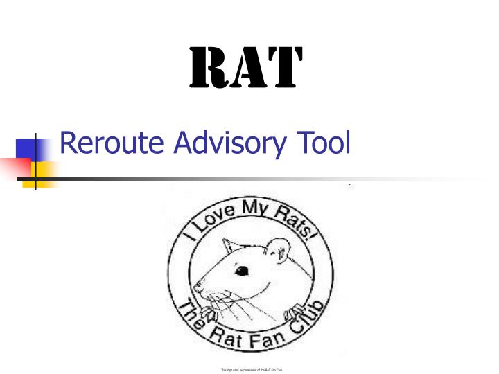 reroute advisory tool