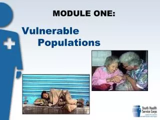 Vulnerable 					Populations