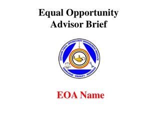 Equal Opportunity Advisor Brief