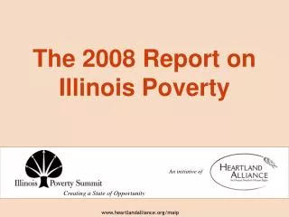 The 2008 Report on Illinois Poverty