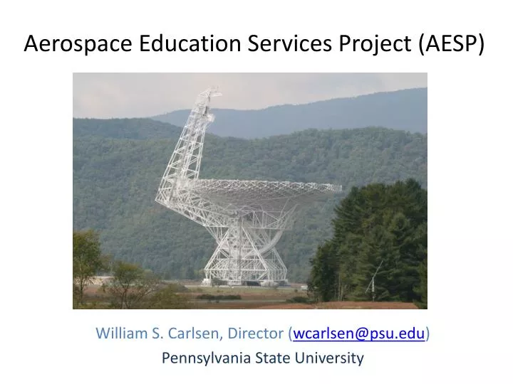 aerospace education services project aesp