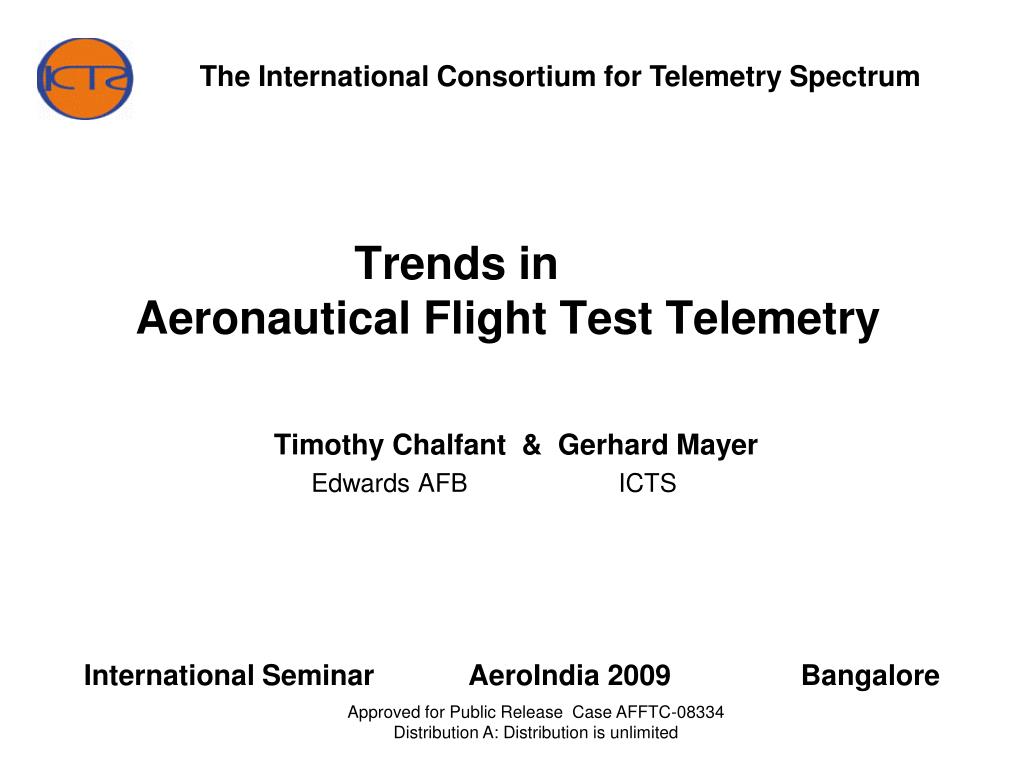 Telemetry Flight Testing PPT - Trends in Aeronautical Flight Test Telemetry PowerPoint ...