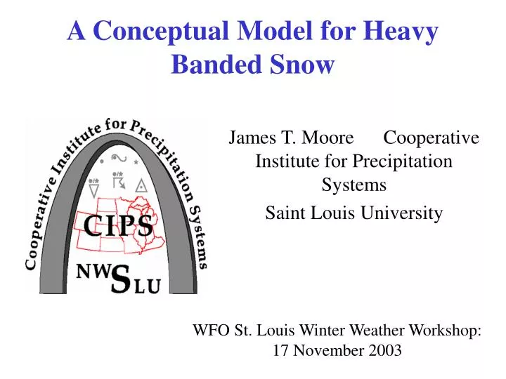 a conceptual model for heavy banded snow
