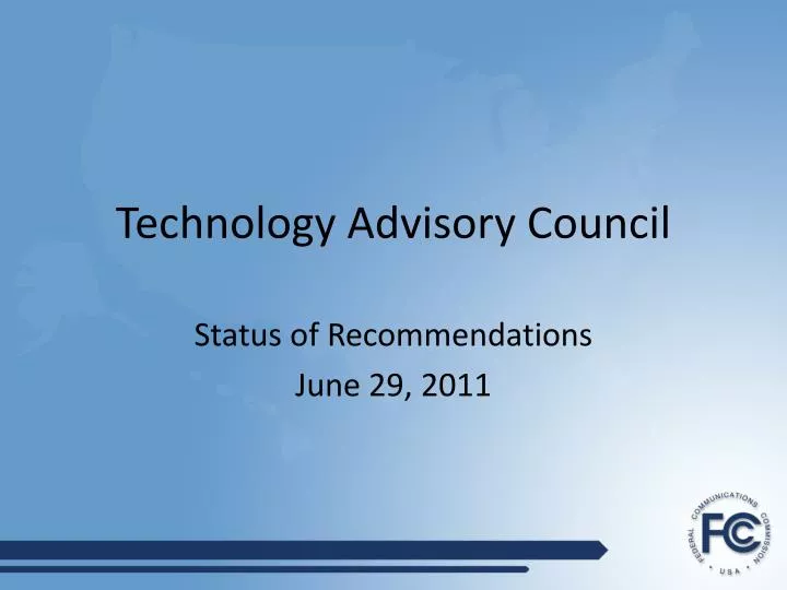 technology advisory council