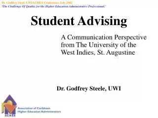 Student Advising