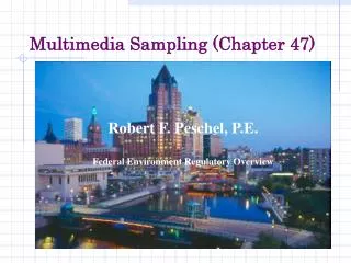 Multimedia Sampling (Chapter 47)