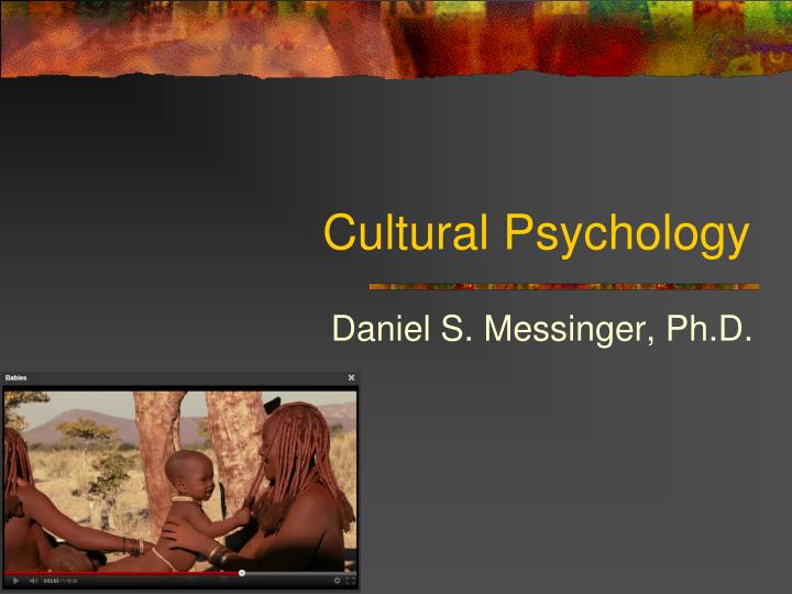 cultural psychology
