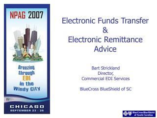 Electronic Funds Transfer &amp; Electronic Remittance Advice