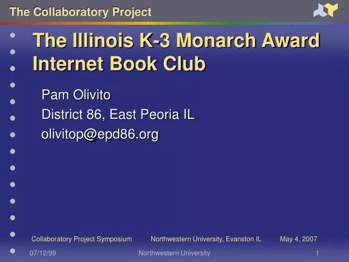 the illinois k 3 monarch award internet book club