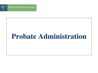 Probate Administration