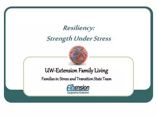 Resiliency: Strength Under Stress