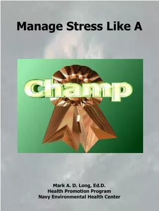 Manage Stress Like A
