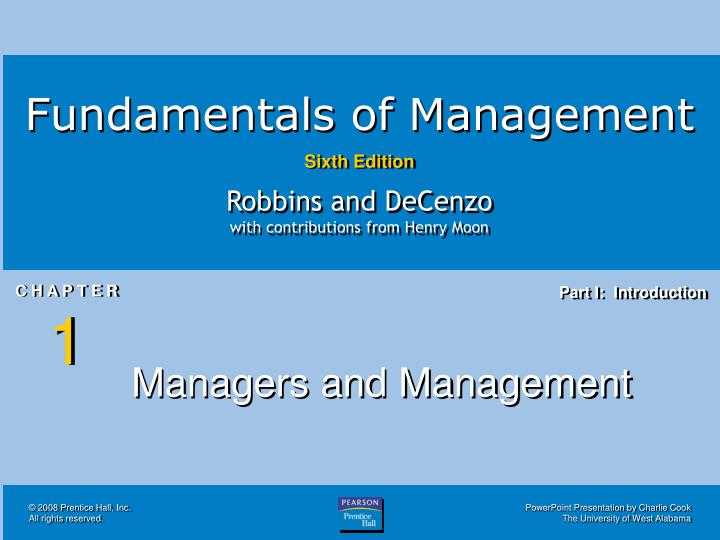 managers and management
