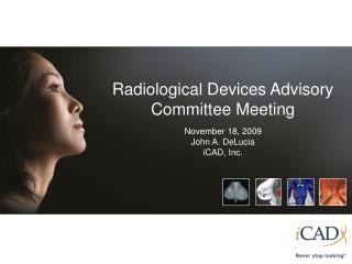 Radiological Devices Advisory Committee Meeting