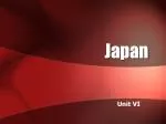 Japan - slide 1