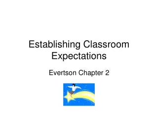 Establishing Classroom Expectations
