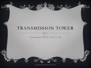 TRANSMISSION TOWER