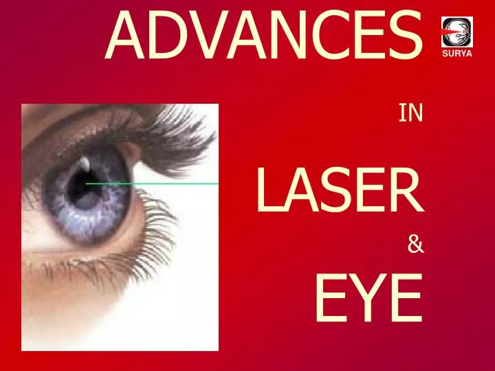 advances in laser eye