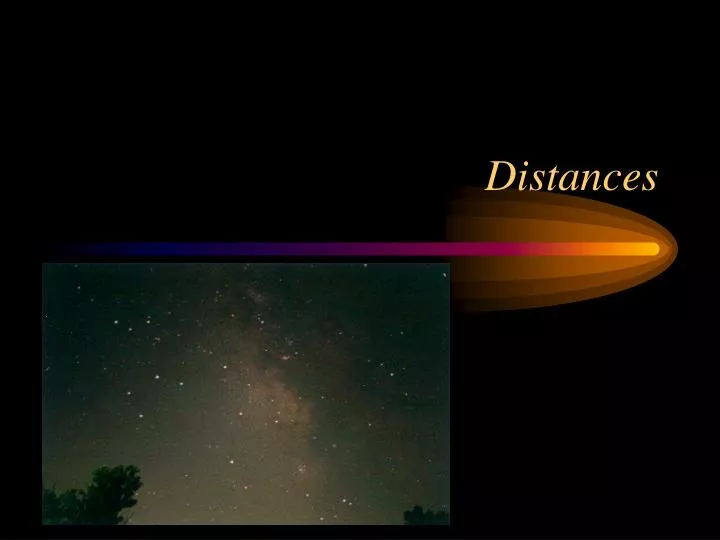 distances