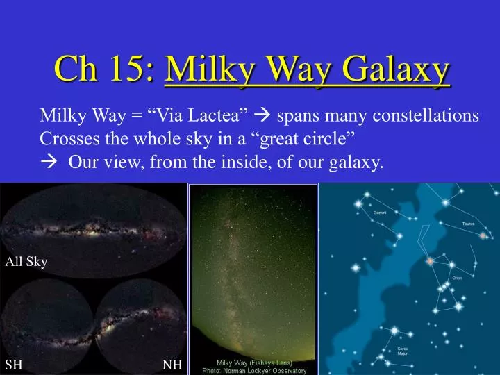 ch 15 milky way galaxy