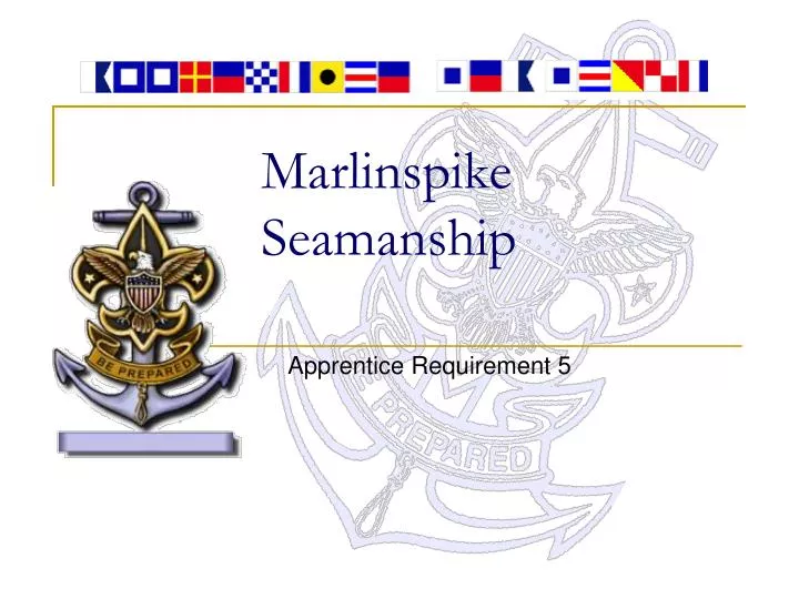 marlinspike seamanship