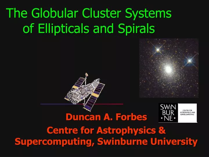 the globular cluster systems of ellipticals and spirals