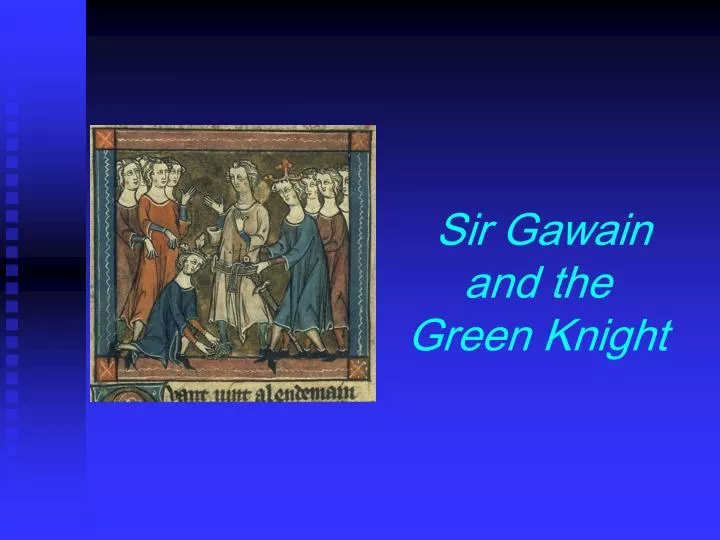 sir gawain and the green knight