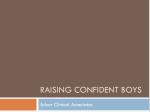 Raising Confident Boys - slide 1