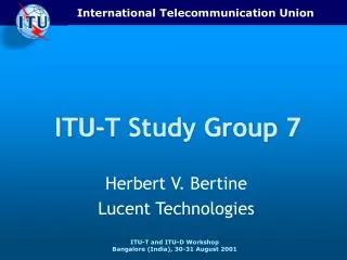 ITU-T Study Group 7