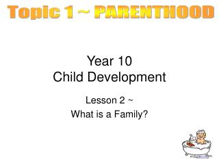 Year 10 Child Development