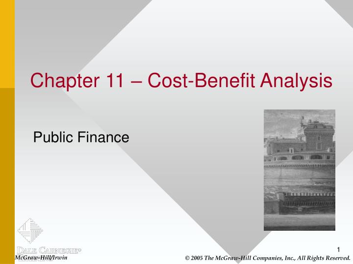 chapter 11 cost benefit analysis
