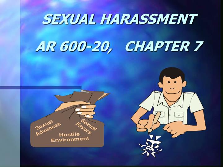 sexual harassment ar 600 20 chapter 7