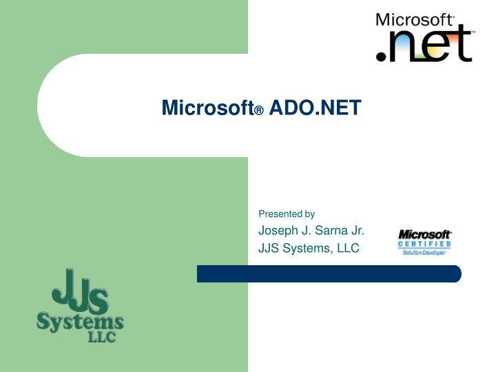 microsoft ado net