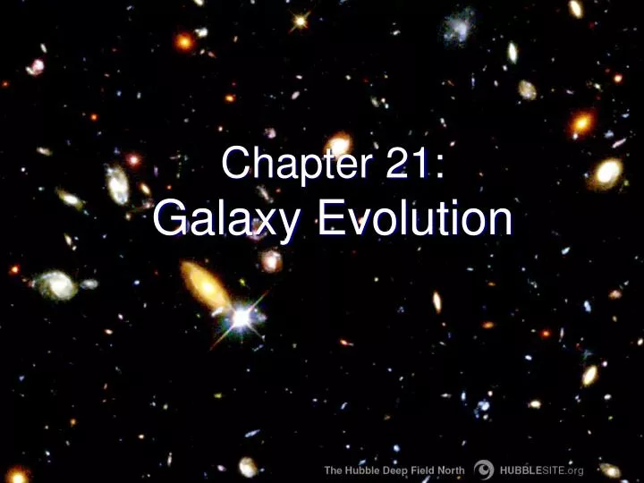 chapter 21 galaxy evolution