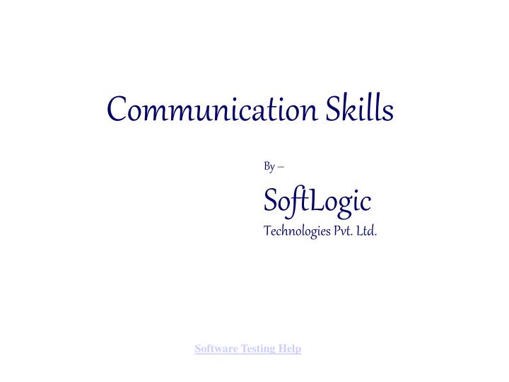 communication skills