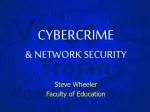 CYBERCRIME &amp; NETWORK SECURITY - slide 1