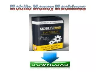 Mobile Money Machines download
