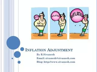 Inflation Adjustment