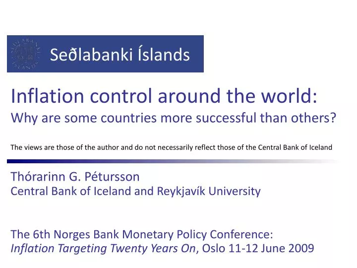 inflation control around the world why are some countries more successful than others