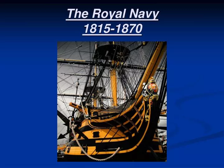 the royal navy 1815 1870