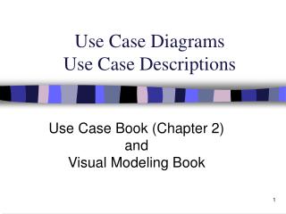 Use Case Diagrams Use Case Descriptions