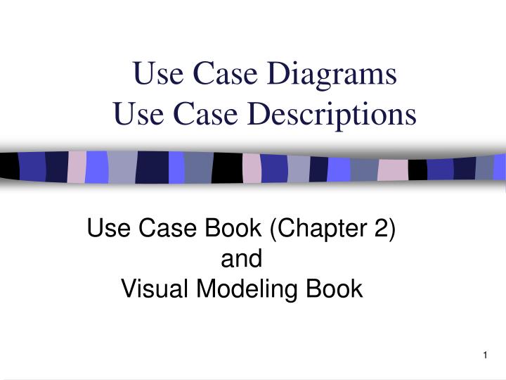 use case diagrams use case descriptions