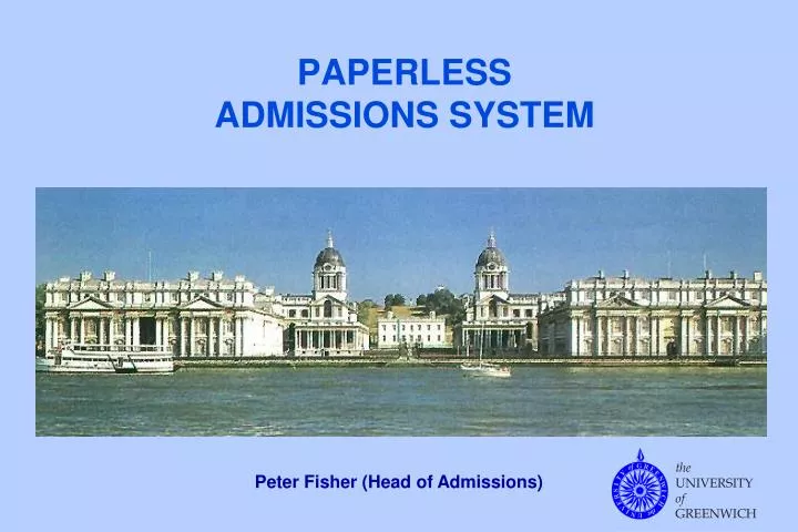 paperless admissions system