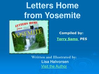 Letters Home from Yosemite