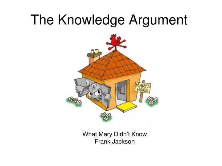 the knowledge argument