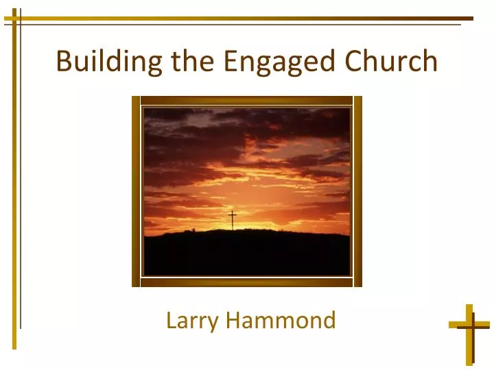 building the engaged church