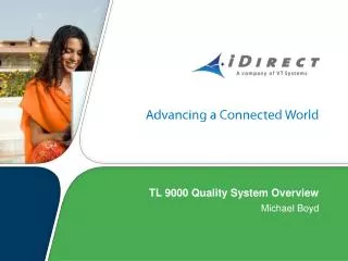 TL 9000 Quality System Overview