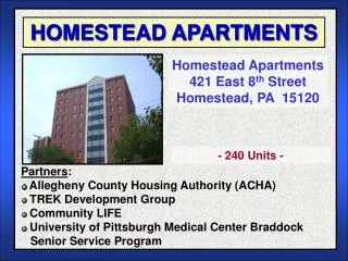 HOMESTEAD APARTMENTS