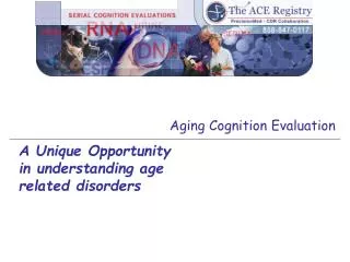 Aging Cognition Evaluation